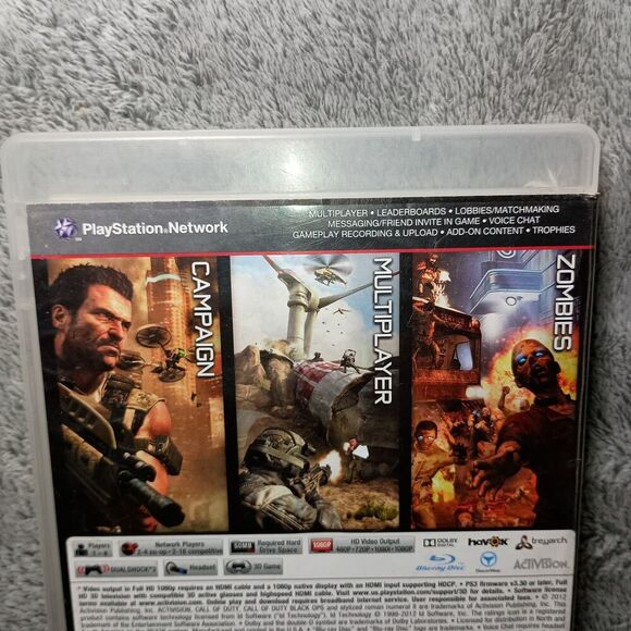 Call of Duty Black Ops II 2 PS3 PlayStation 3 Complete Box CIB W/ Manual Tested - Picture 4 of 16